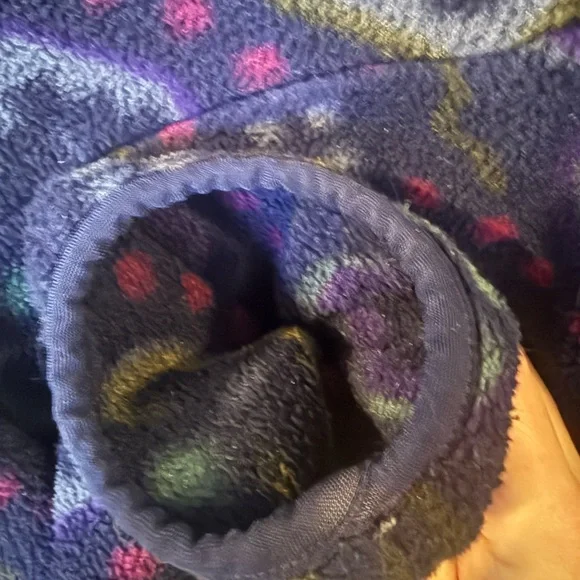 Patagonia Vintage Synchilla Sweater Mens L 1994 Snap-Pullover Tapestry Ink Blue - Picture 8 of 10